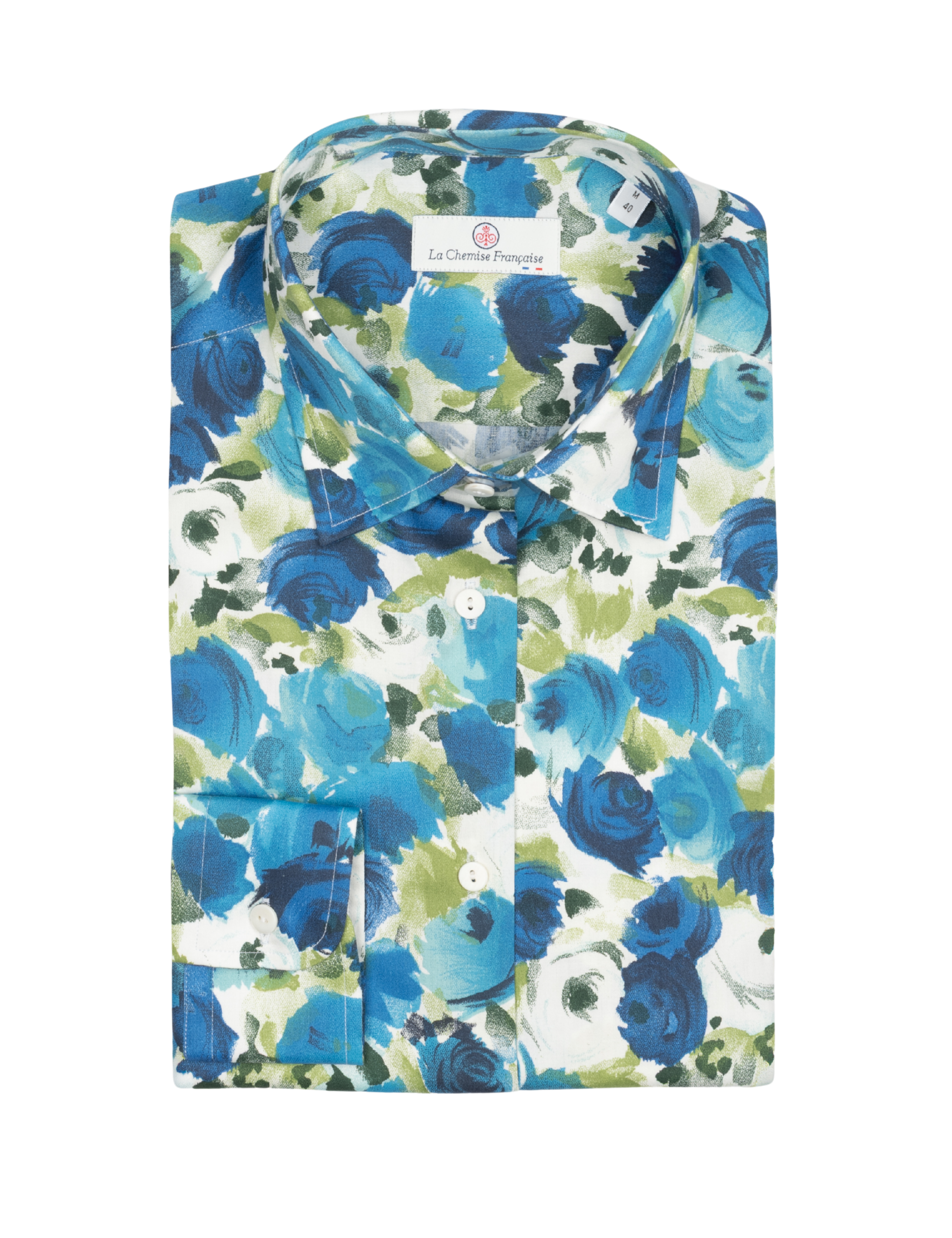 Chemisier Roseraie Bleue