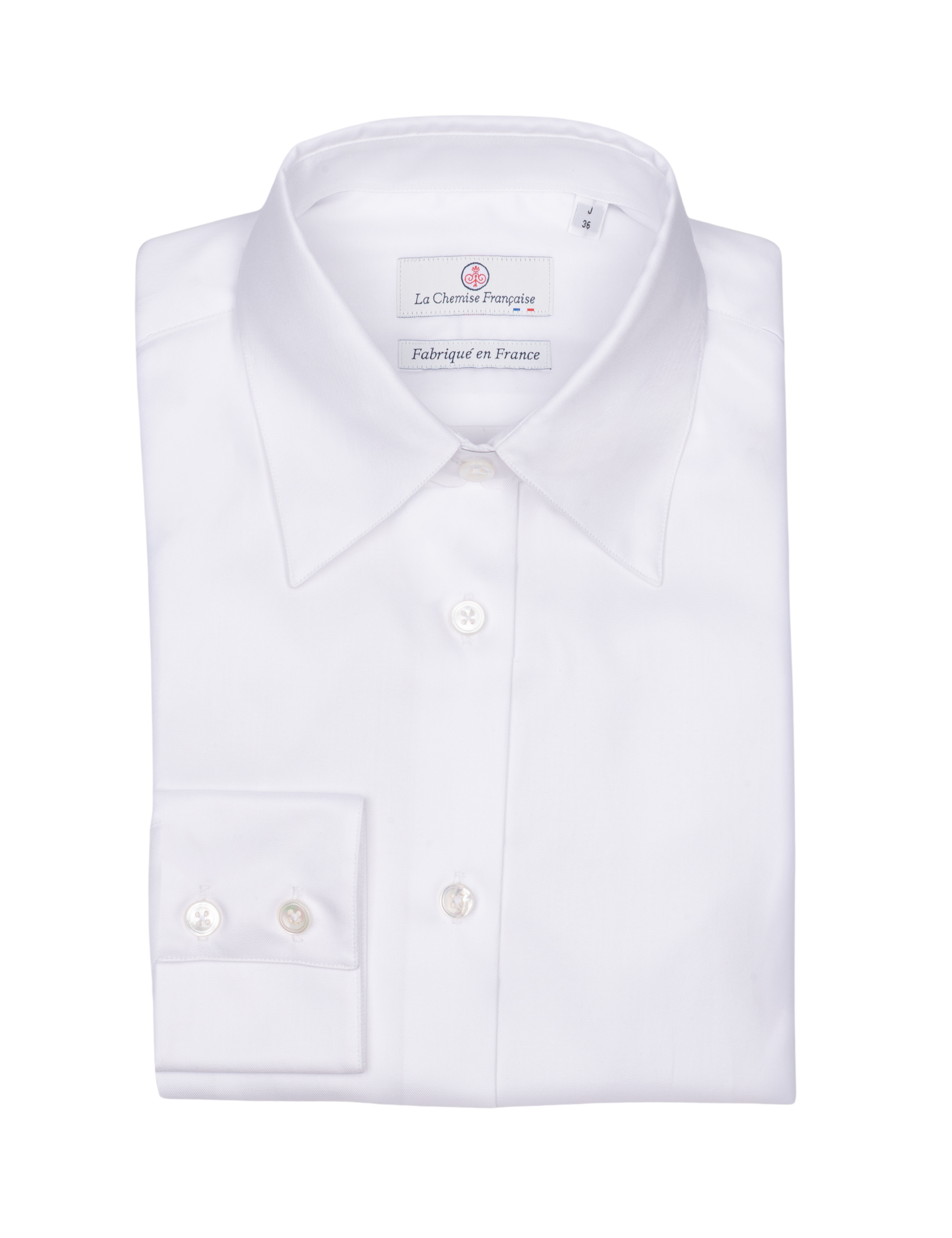 Chemisier Satin Blanc