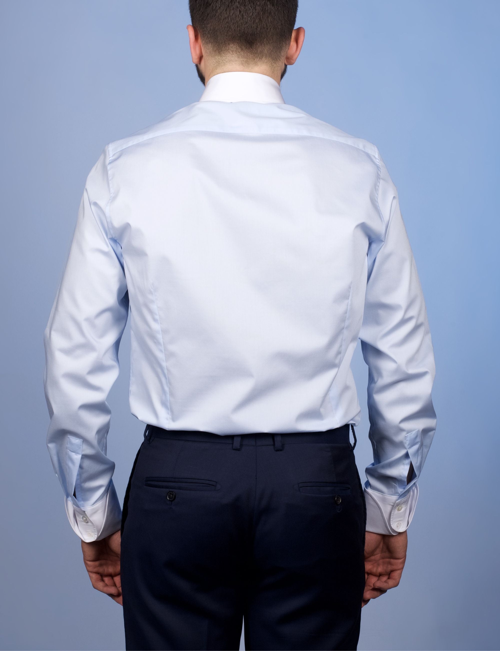 Virtuoso Shirt Sky Blue/White