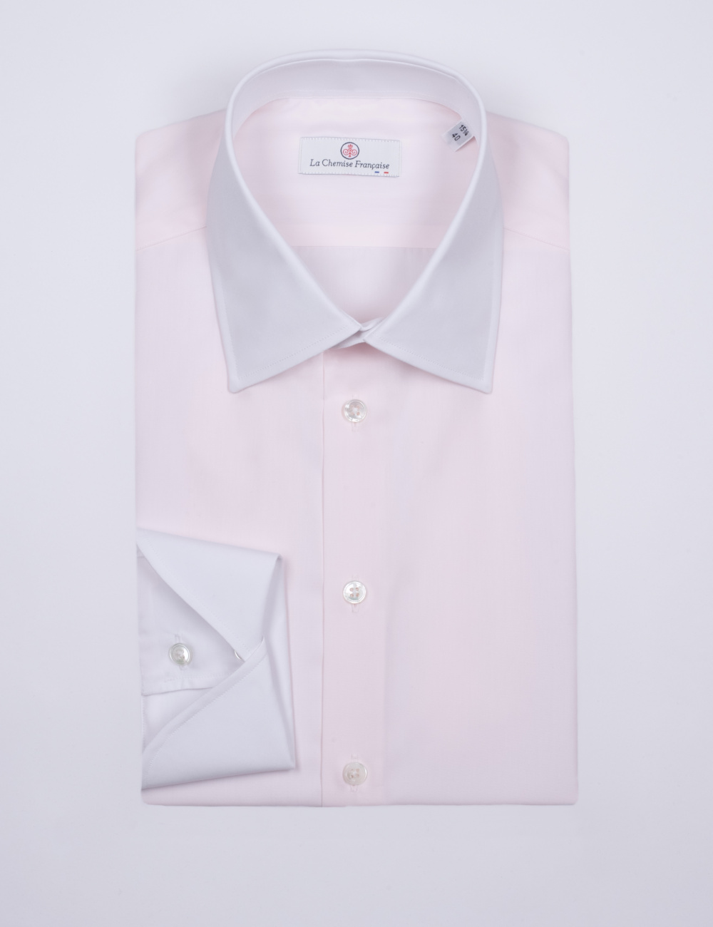 Chemise Virtuose - ROSE/BLANC