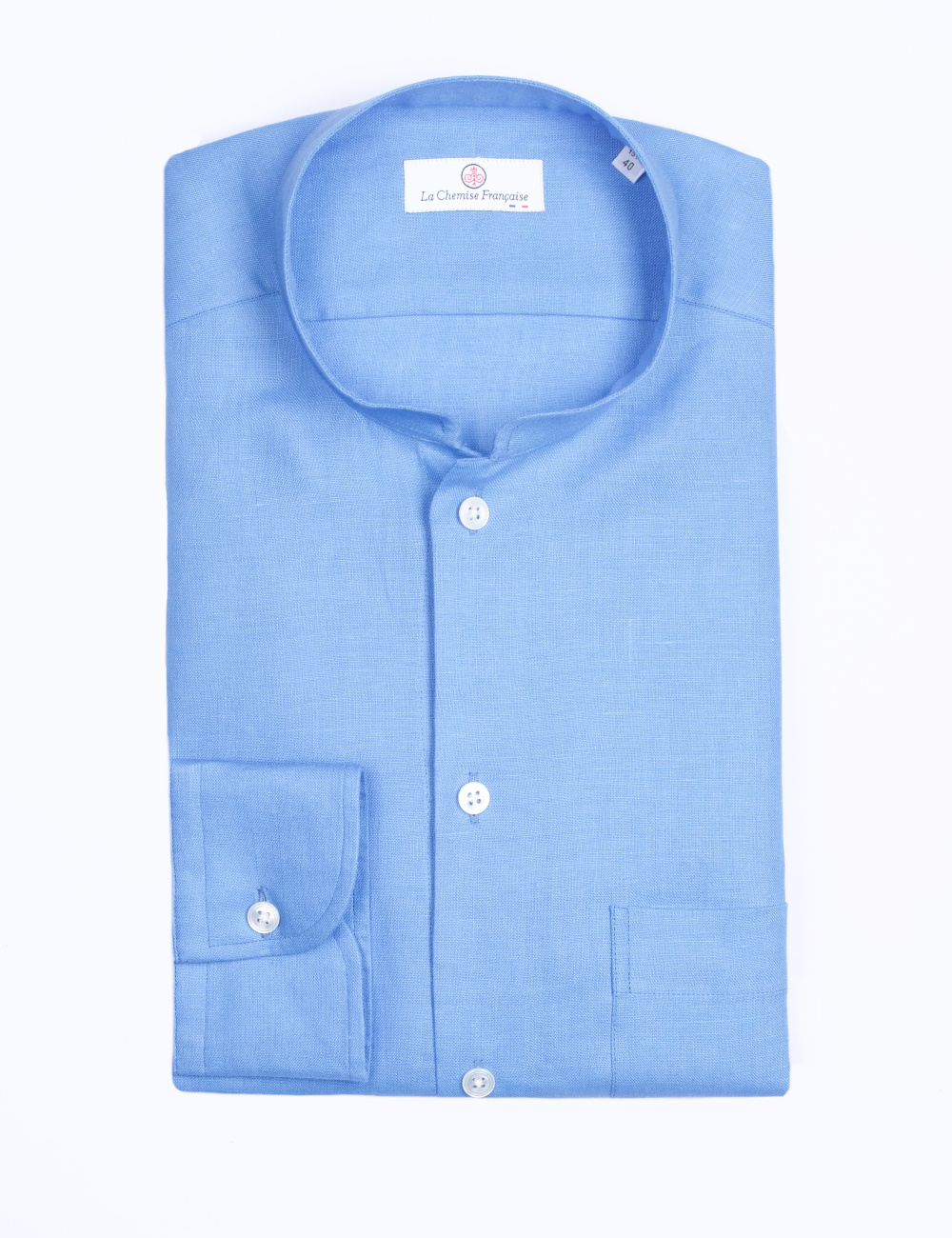 Chemise Lin Normand - Col Mao