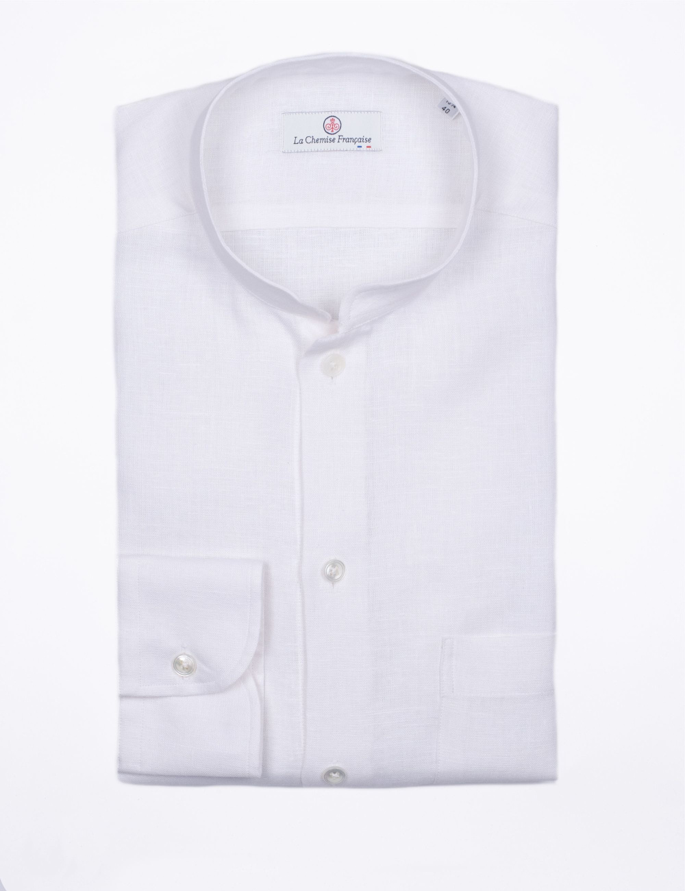 Chemise Lin Normand Blanc...