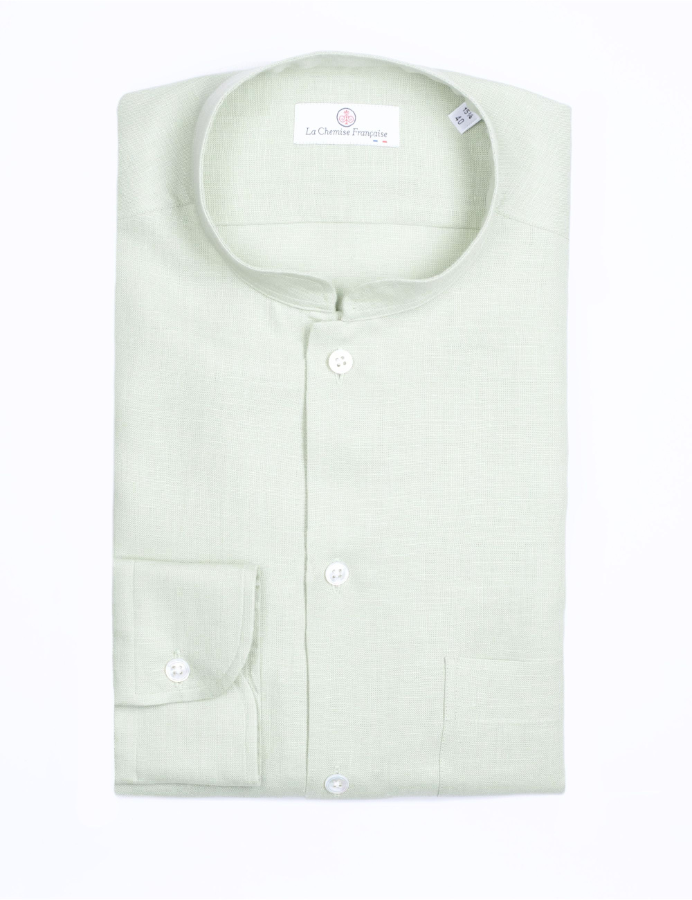 Chemise Lin Normand Vert...