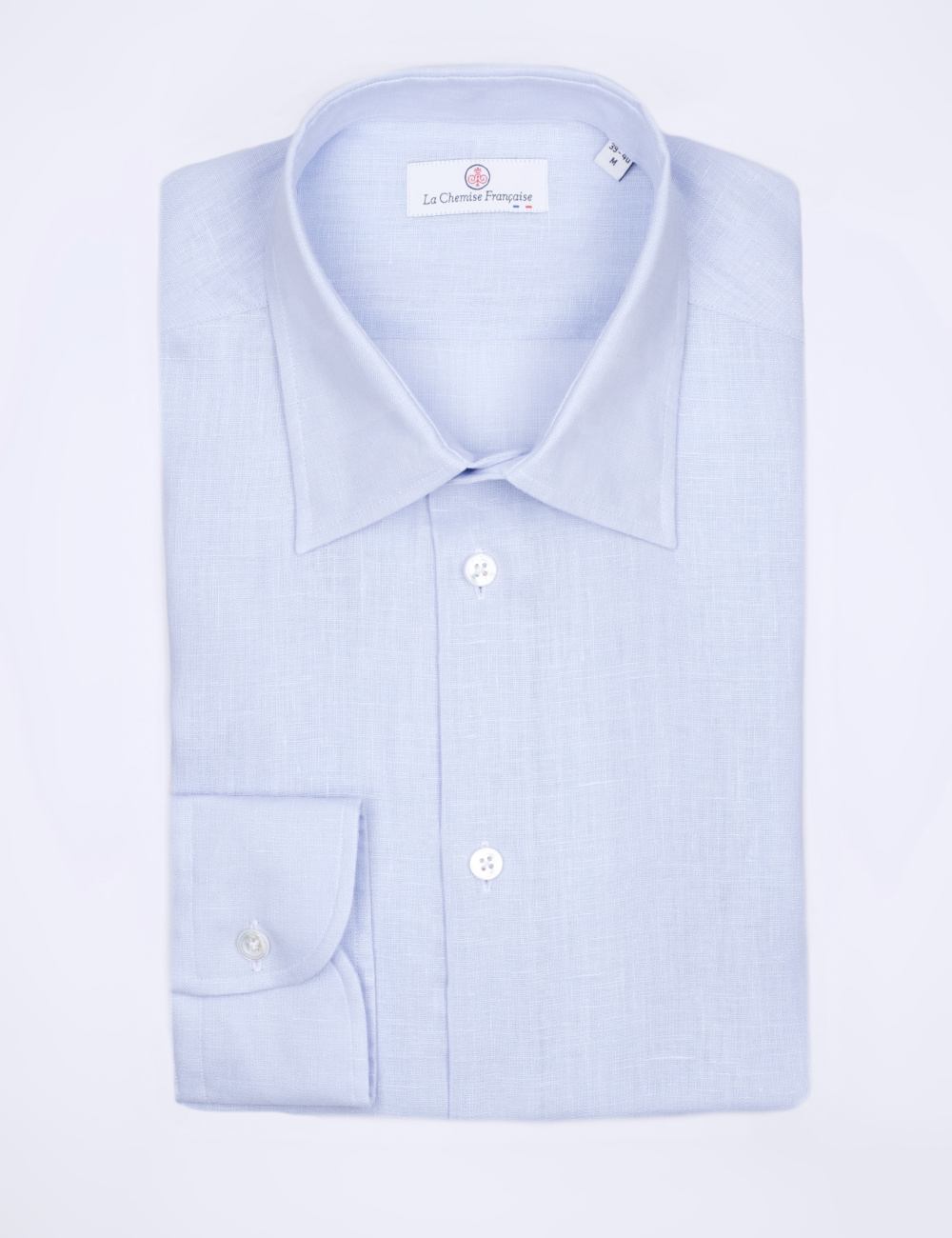 Chemise Lin Normand Bleu...