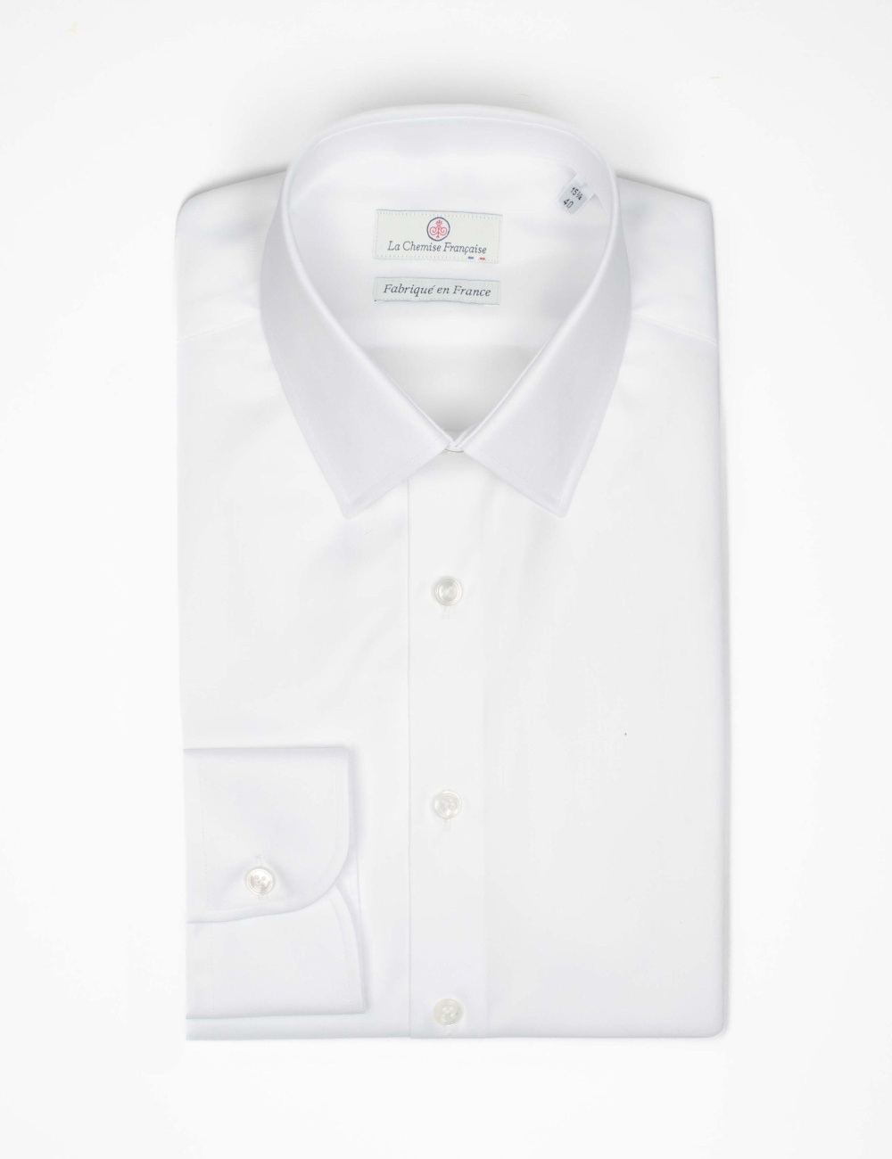 Chemise Blanche Twill Fin -...