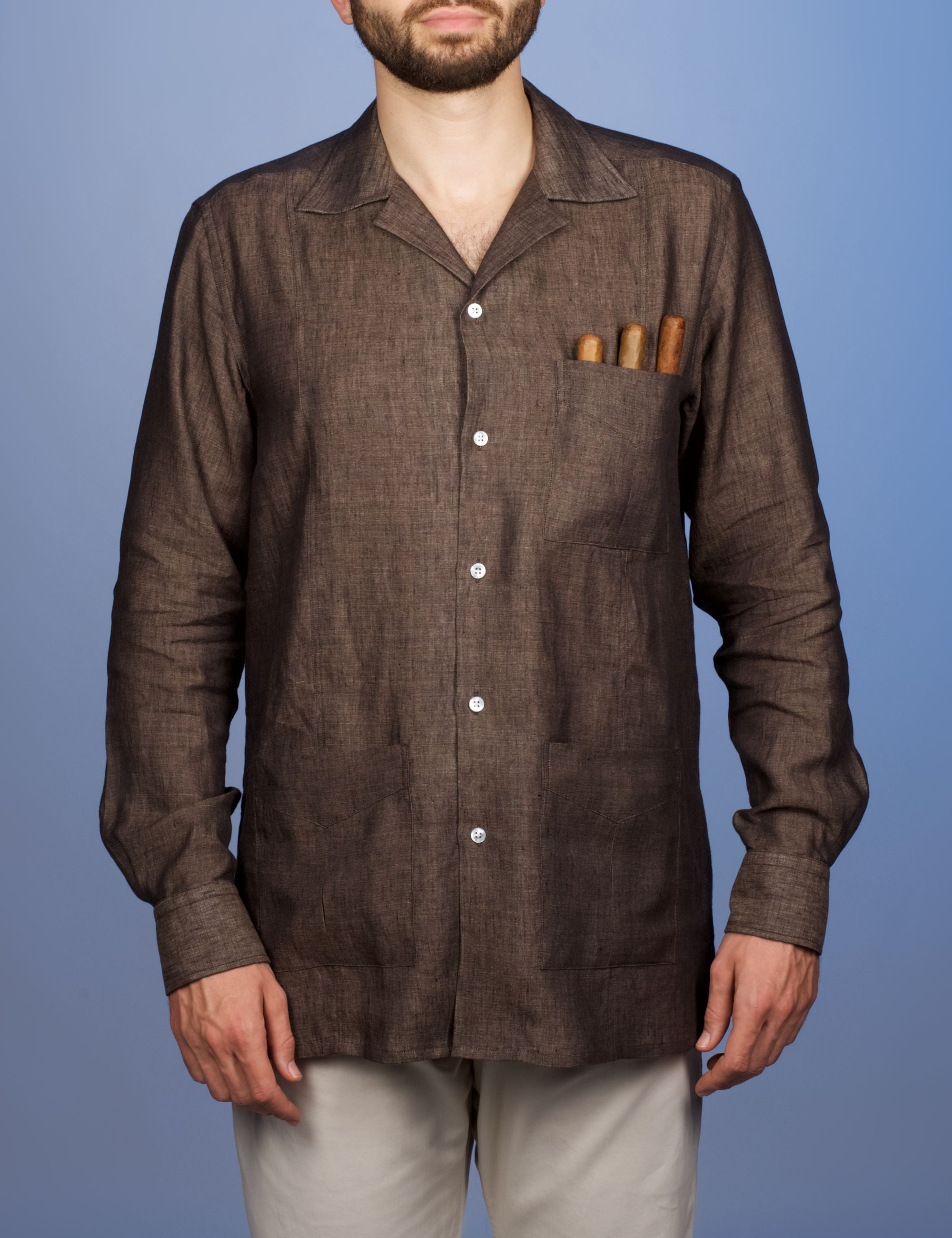 Aficionado Brown Shirt